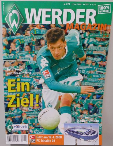 Werder Magazin Werder Bremen gegen FC Schalke 04 - 12.04.2008 (0017)