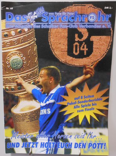 Sprachrohr FC Schalke 04 Magazin Fan-Club Verband #60 Fans für Fans (0033)