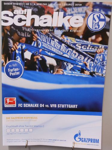 Schalker Kreisel Auf Schalke FC Schalke 04 gegen VfB Stuttgart 16.10.2010 (0042)