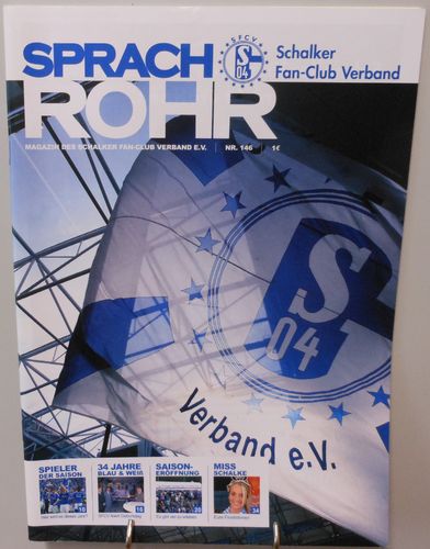Sprachrohr FC Schalke 04 Magazin Fan-Club Verband #146 Fans für Fans (0071)